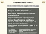 BURGERS ARCHIEF SERVICE BAS