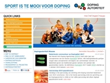 DOPING CONTROLE NEDERLAND