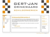 DRINKWAARD SCHILDERWERKEN GERT-JAN