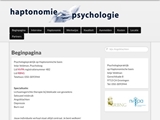 PSYCHOLOGIEPRAKTIJK OP HAPTONOMISCHE BASIS