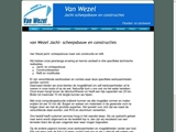 WEZEL G VAN JACHT-SCHEEPSBOUW EN CONSTRUCTIES