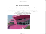 ANNE HOEKSTRA ARCHITECTUUR