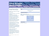 PETER BRUGGE BESTRATINGEN