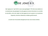 JONG BV INSTALLATIEBEDRIJF PH DE