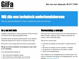 GIFA TECHNISCH ONDERHOUDSBUREAU