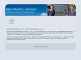 KOUDIJS KEES CV-GAS-WATER