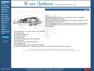APELDOORN SCHILDERSBEDRIJF B.V. VAN