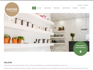 PUUUR SALON VOOR HUIDVERBETERING