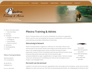 PLECTRA TRAINING EN ADVIES