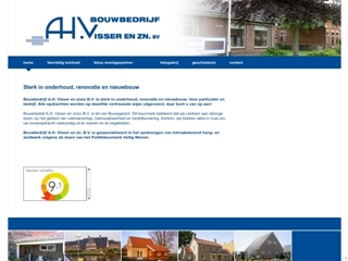 BOUWBEDRIJF VISSER & ZN A H BV
