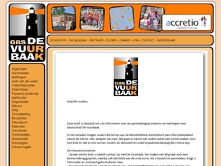 VUURBAAK GEREFORMEERDE BASISSCHOOL DE