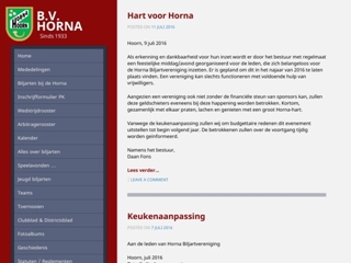 HORNA BILJARTVERENIGING