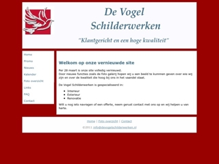 VOGEL SCHILDERWERKEN DE