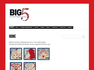 BIG 5 MEDIAPRODUCTIONS VOF