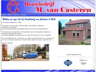 CASTEREN BOUWBEDRIJF M A P VAN