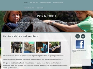 PETS & PEOPLE PRAKTIJK VOOR HEALING TOUCH EN AROMATHERAPIE