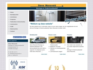 STEVE MANSVELD MONTAGE EN ONDERHOUDSBEDRIJF