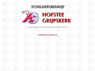 HOFSTEE GRIJPSKERK SCHILDER- BEHANG- GLASZETBEDRIJF