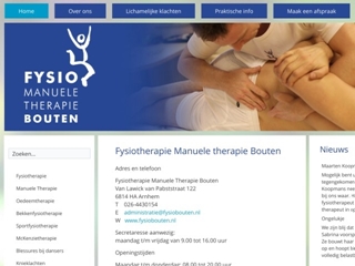 BOUTEN FYSIO- EN MANUELE THERAPIE