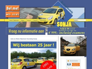 VOORDELIG AUTORIJSCHOOL SONJA