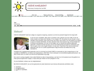 KINDEROPVANG HOEVE KAKELBONT