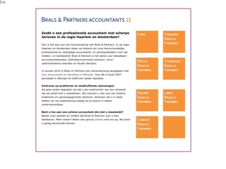 BRALS EN PARTNERS BV ACCOUNTANTSKANTOOR