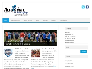 ACROMION IN BEWEGING