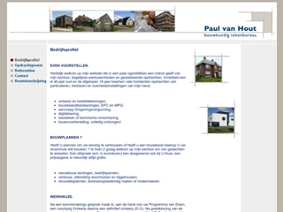 HOUT BOUWKUNDIG TEKENBUREAU PAUL VAN