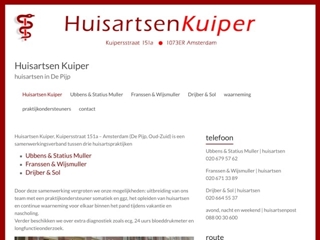 HUISARTSENPRAKTIJK A.J. HUYGEN & B.C. DRIJBER