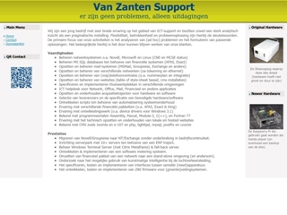 VAN ZANTEN SUPPORT