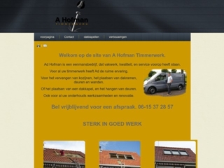 HOFMAN TIMMERWERK A