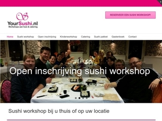 YOURSUSHI SUSHI WORKSHOP EN SUSHI CATERING