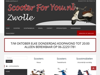 SCOOTER FOR YOU