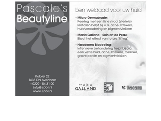 SCHOONHEIDSSALON PASCALE'S BEAUTYLINE