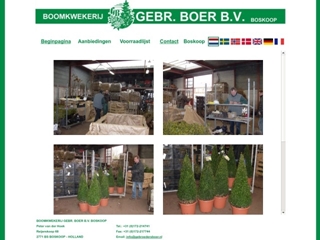 BOER BV BOOMKWEKERIJEN GEBR
