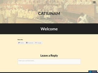 CATILINAM COMMUNICATIONS & STRATEGY