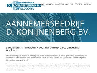 AANNEMERSBEDRIJF D KONIJNENBERG BV