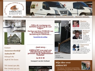 AMBACHT AANNEMERSBEDRIJF BV