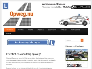 OPWEG.NU VERKEERSOPLEIDINGEN