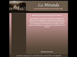 MIRANDA SCHOONHEIDSSALON & PEDICURE LA