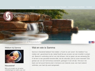 SAMMA TRAUMAOPLOSSINGEN SE & BIOD. CRAINOSACRAAL THERAPIE