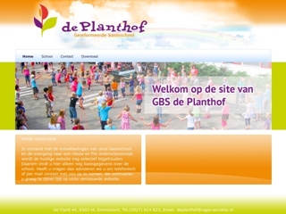 PLANTHOF GEREFORMEERDE BASISSCHOOL DE