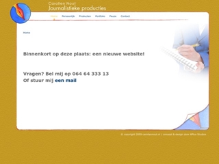 NOUT CAROLIEN JOURNALISTIEKE PRODUCTIES
