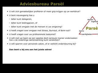 ADVIESBUREAU PARS̬L