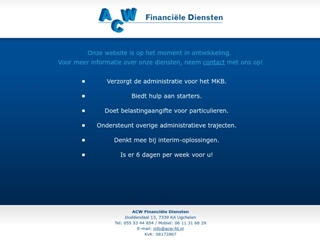 ACW FINANCIELE DIENSTVERLENING