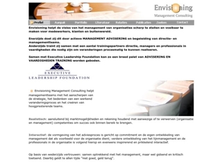 ENVISIONING MANAGEMENT CONSULTING
