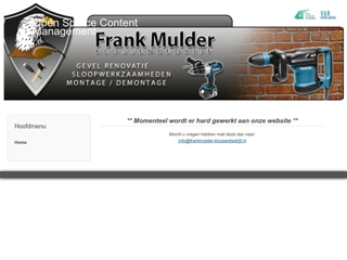 FRANK MULDER KLUSSENBEDRIJF
